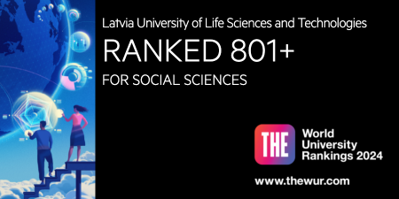 LBTU turpina uzrādīt labu sniegumu Times Higher Education tematiskajos reitingos 