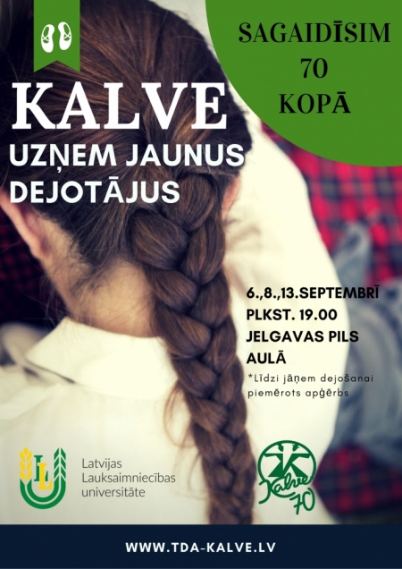 TDA "Kalve" uzņemšana 2016