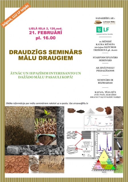 Mālu seminārs, afiša