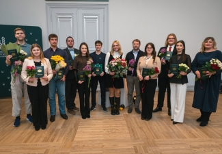 Sveic LBTU Attīstības fonda stipendiātus
