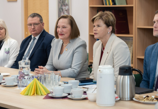 Ārlietu ministrijas delegācijas vizīte LBTU