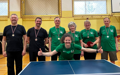 Aizvadīts galda tenisa pasākums LBTU Sporta centrā