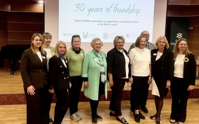 LBTU piedalās BOVA University Network 30 gadu jubilejas pasākumā Tartu
