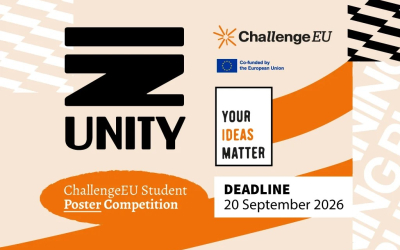 Aicinām LBTU studentus piedalīties "ChallengeEU" plakātu konkursā "In Unity"