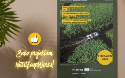 No aizaugušiem ezeriem līdz aprites risinājumiem: publicēta pirmā NutriLoopWorks ziņu lapa