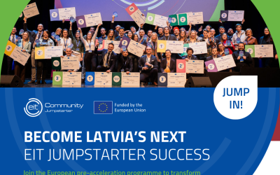 Opportunity for students, researchers and early–stage idea holders to receive up to €10,000 for growth