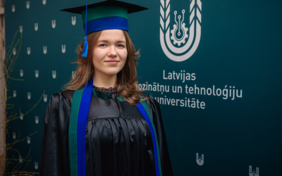 LBTU absolvente Megija Grīnberga: pacietība un ticība sev ir vērtīgākie ieguvumi no studiju procesa