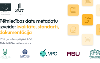 Mācību seminārs "Pētniecības datu metadatu izveide: kvalitāte, standarti, dokumentācija"