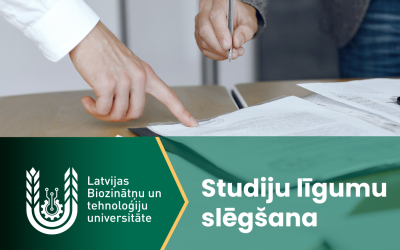 No 28. jūlija LBTU sāksies līgumu slēgšana ar jaunajiem studentiem