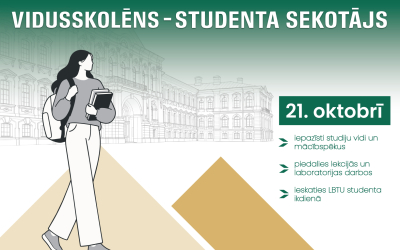 "Vidusskolēns – studenta sekotājs"
