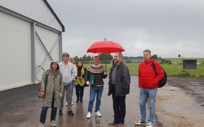 Uzsākts projekta otrais posms - darba grupa pulcējas izmēģinājuma saimniecībā SIA "PF Vecauce"