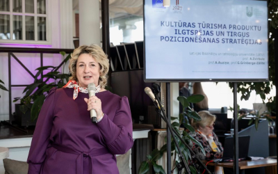Prezentēts pētījums par kultūras tūrisma produktu ilgtspēju un tirgus pozicionēšanu