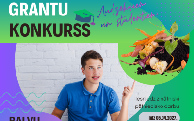 Izsludināts zinātniski pētniecisko darbu konkurss par pārtikas atkritumu ilgtspējīgu apsaimniekošanu
