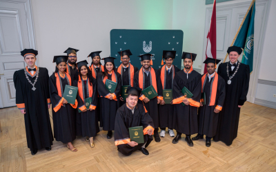 Sumināti ārvalstu absolventi no Inženierzinātņu un informācijas tehnoloģiju fakultātes