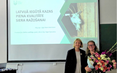 Promocijas darbā izvērtēta Latvijā iegūtā kazas piena piemērotība siera ražošanai