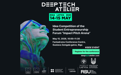 Studentu komandas prezentēs inovācijas uzņēmējspējas forumā "Impact Pitch Arena 2026"