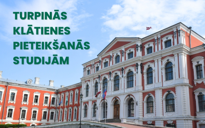 "Veterinārmedicīna" un "Projektu vadība" – populārākās LBTU studiju programmas pēc pirmās klātienes uzņemšanas dienas 