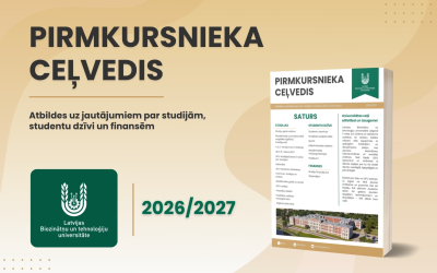 Esi sveicināts, pirmkursniek!